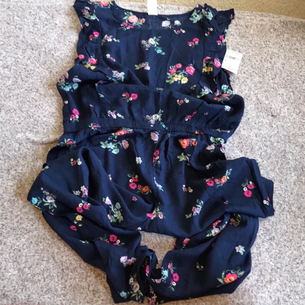 Girls 14. Oshkosh pants romper. NWT.